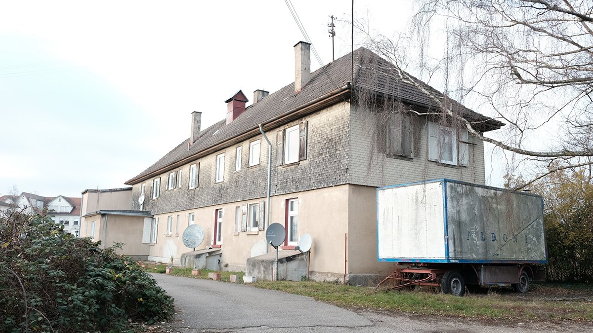 Vorbereitung zur Entkernung eines Altbaus